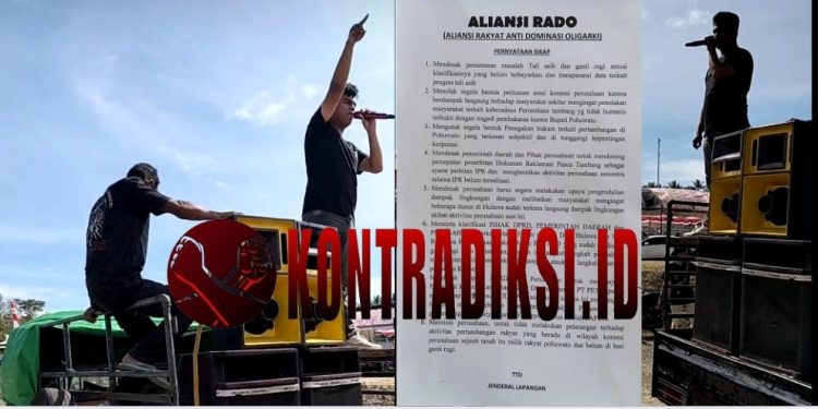 Aliansi RADO Desak Transparansi, Tolak Dominasi Oligarki di Tambang Pohuwato