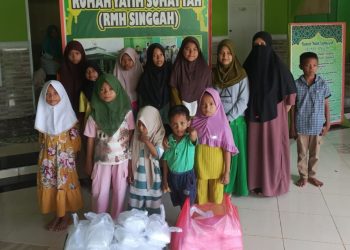 Kedermawanan Haji Suci, Hadirkan Senyum untuk Anak Yatim dan Keluarga Kurang Mampu
