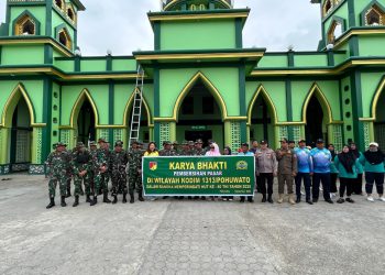 Kolaborasi TNI, Polri, Pemda, dan Warga: Karya Bakti Warnai HUT ke-80 TNI di Pohuwato