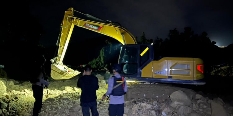 Polres Pohuwato Amankan Operator Alat Berat di Lokasi PETI Hulawa, Diduga Libatkan Oknum Kades