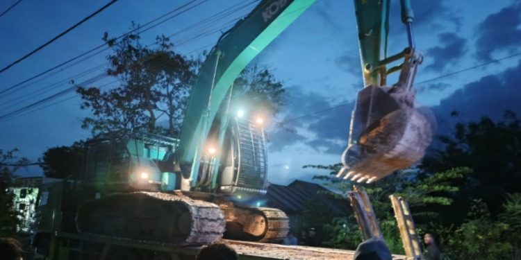 PETI Bulangita Digrebek, Polres Pohuwato Sita Excavator dan Tangkap Dua Operator