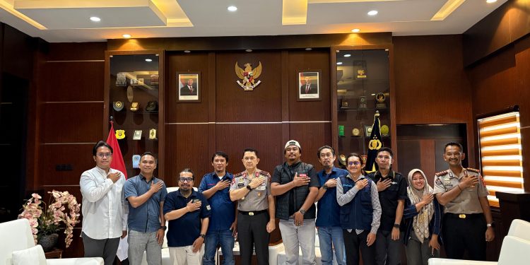 Kegiatan Temu Jurnalis, Kapolda Gorontalo Irjen Pol Widodo Siap dan Beri Dukungan