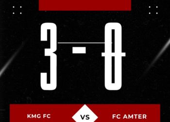 Pada Laga Teratai Cup II, KMG FC Bantai Tuan Rumah FC AMTER Skor 3-0